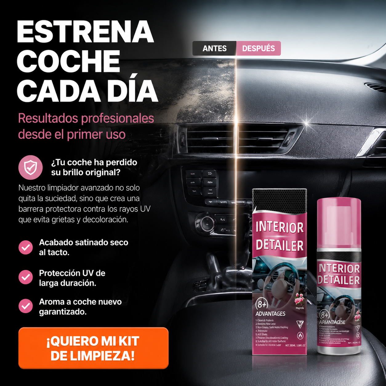 Spray Detallador de Coche